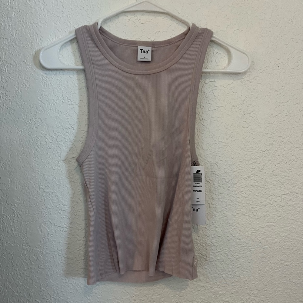 Aritzia Tna Rib Racer Tank